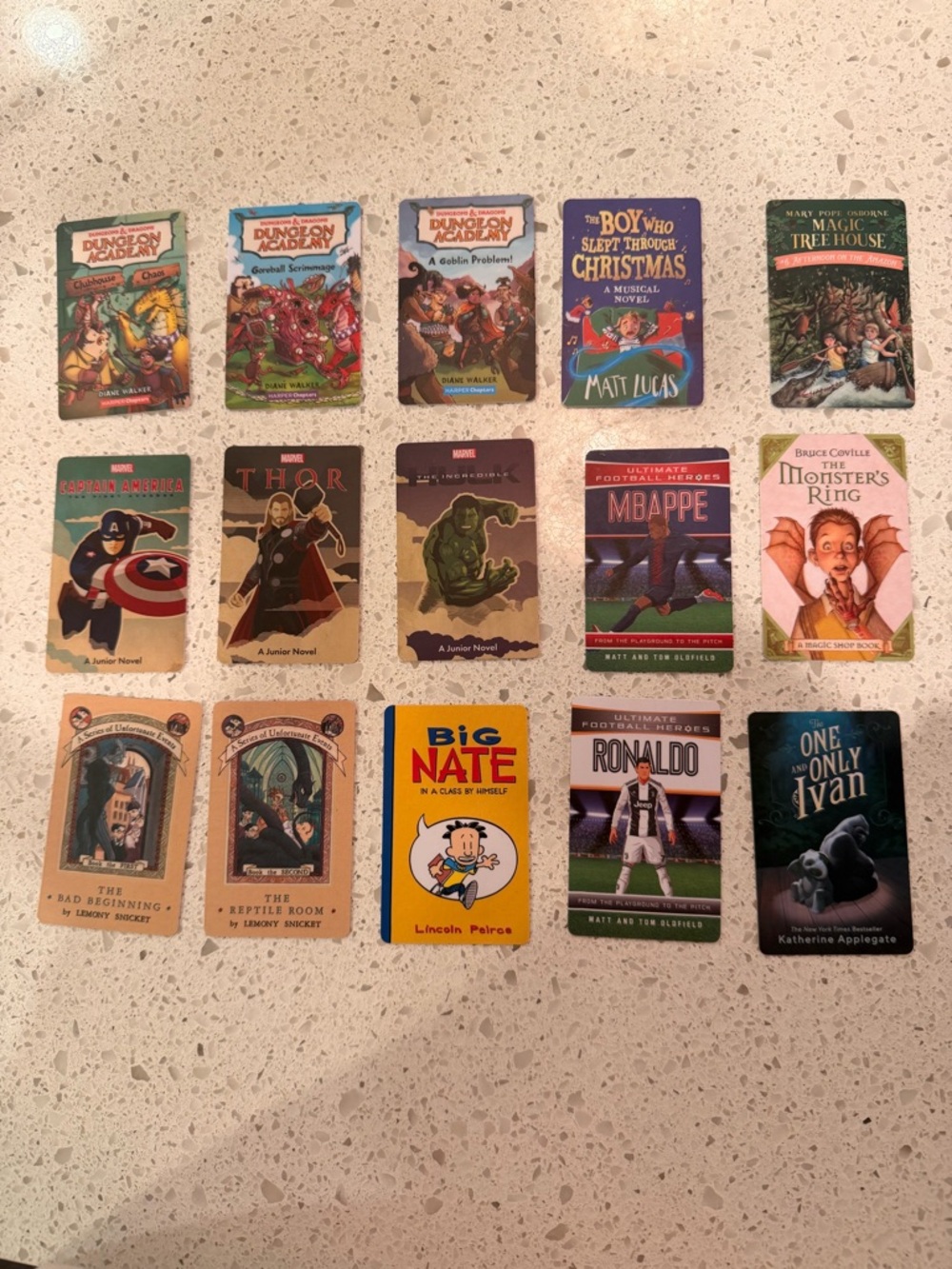Assorted Yoto cards Lot